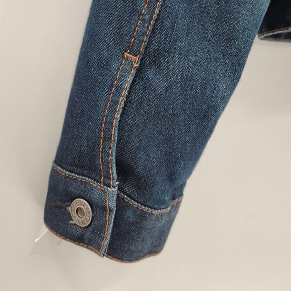 Gap Vintage y2k Blue Denim Basic Classiccore Jean Jacket - Picture 13 of 14